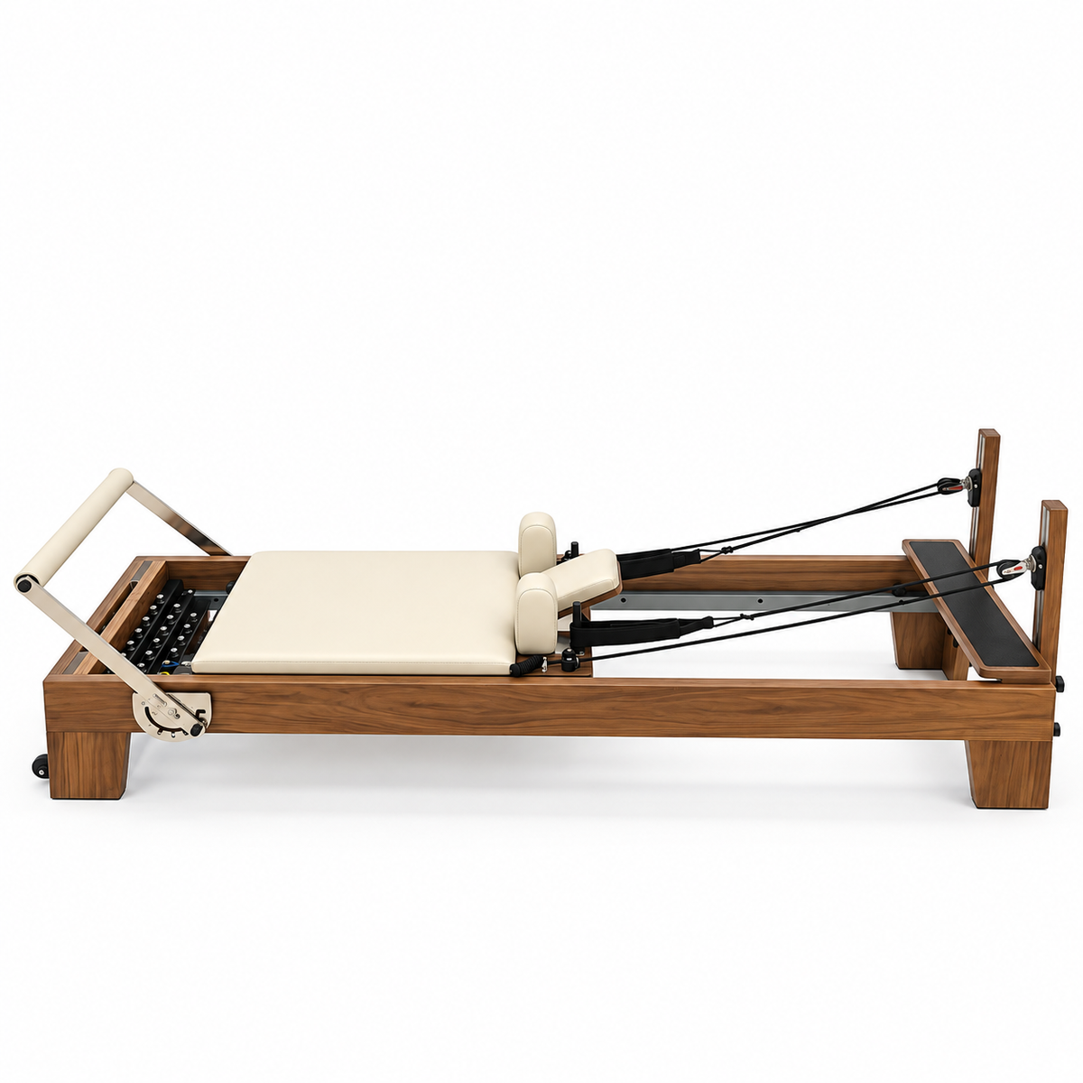 PRIMA -  Reformer Pilates en noyer massif