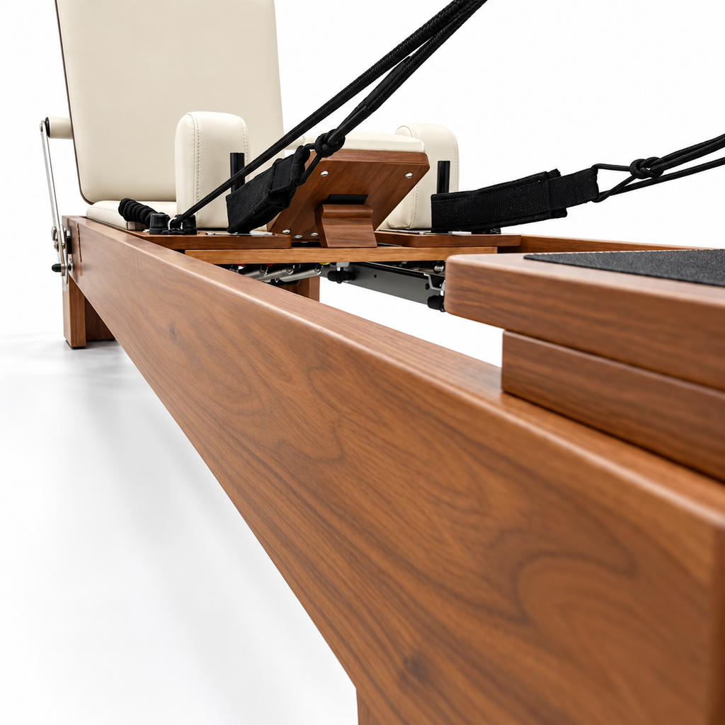 PRIMA -  Reformer Pilates en noyer massif